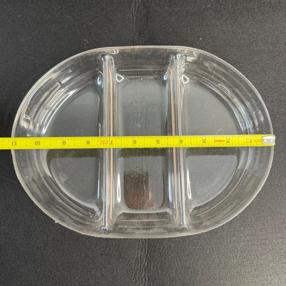 Longaberger Divided Tray Clear Liner 11